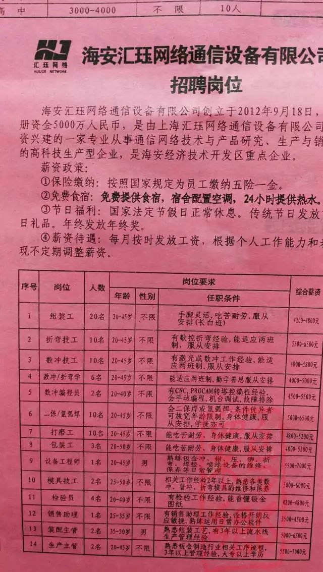 涟水招聘网