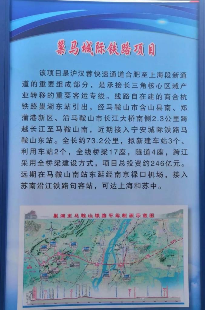 巢马城际铁路